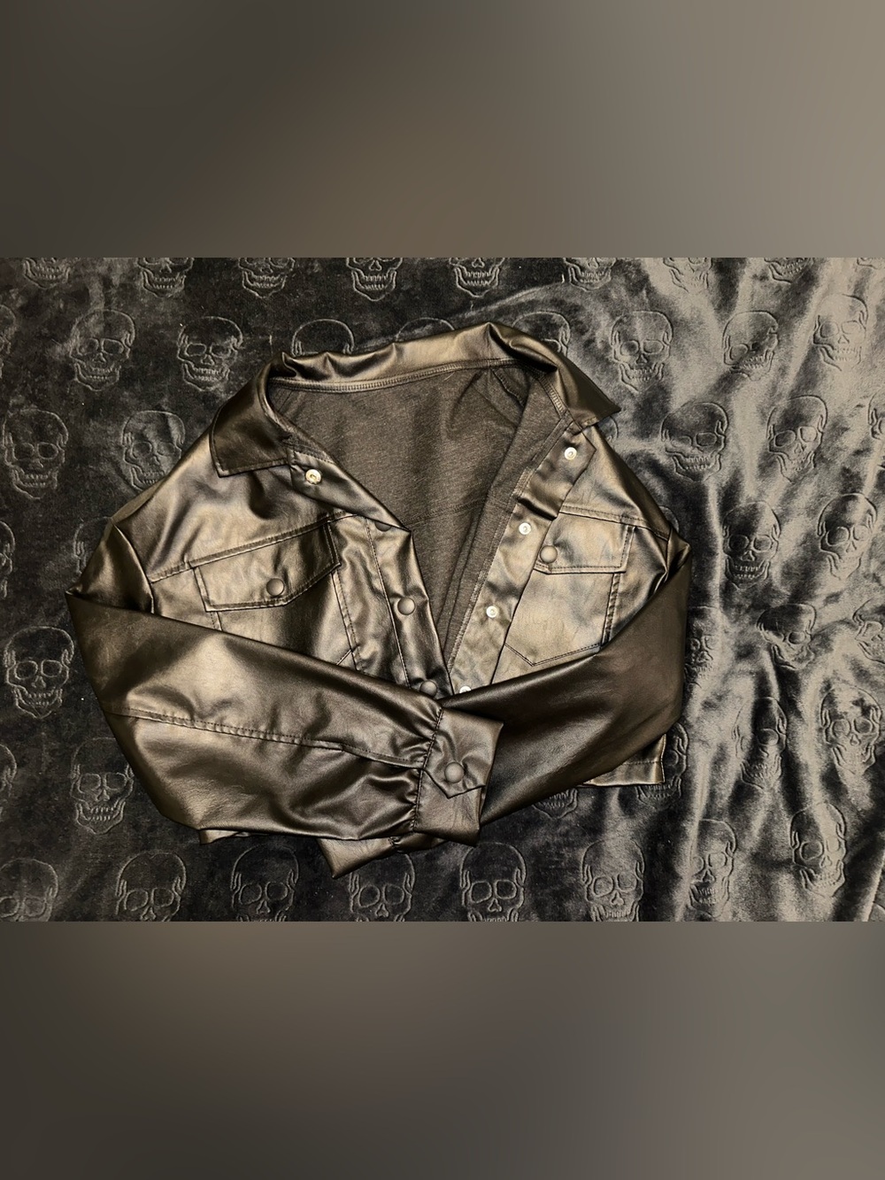 NWOT SHEIN leather jacket
